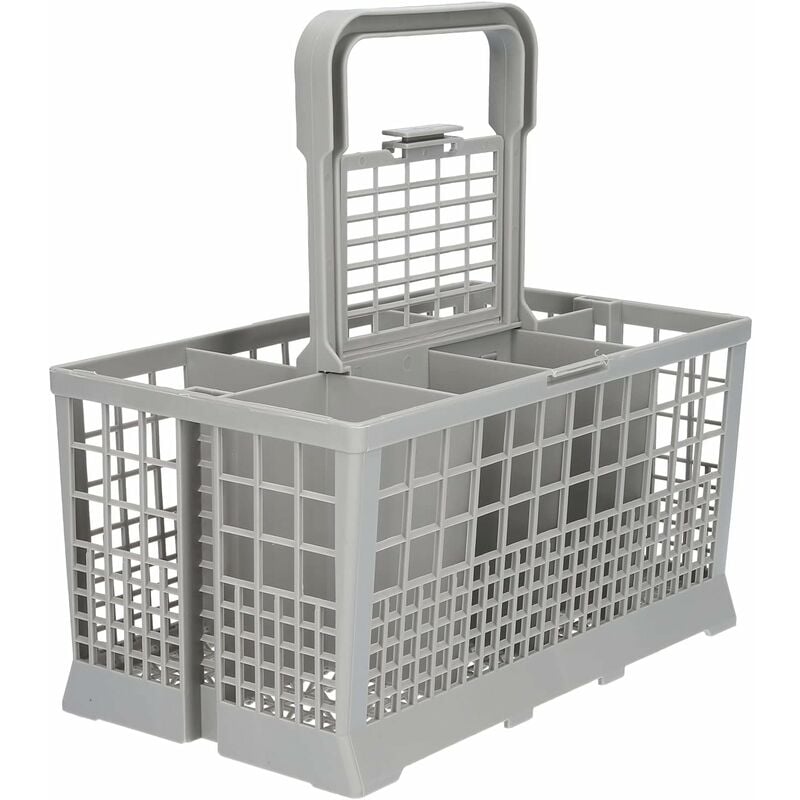 Memkey - McFilter Panier à couverts universel pour lave-vaisselle aeg Miele Siemens Neff Bosch Gaggenau Küppersbusch etc. - 24 x 13.6 x 12 cm
