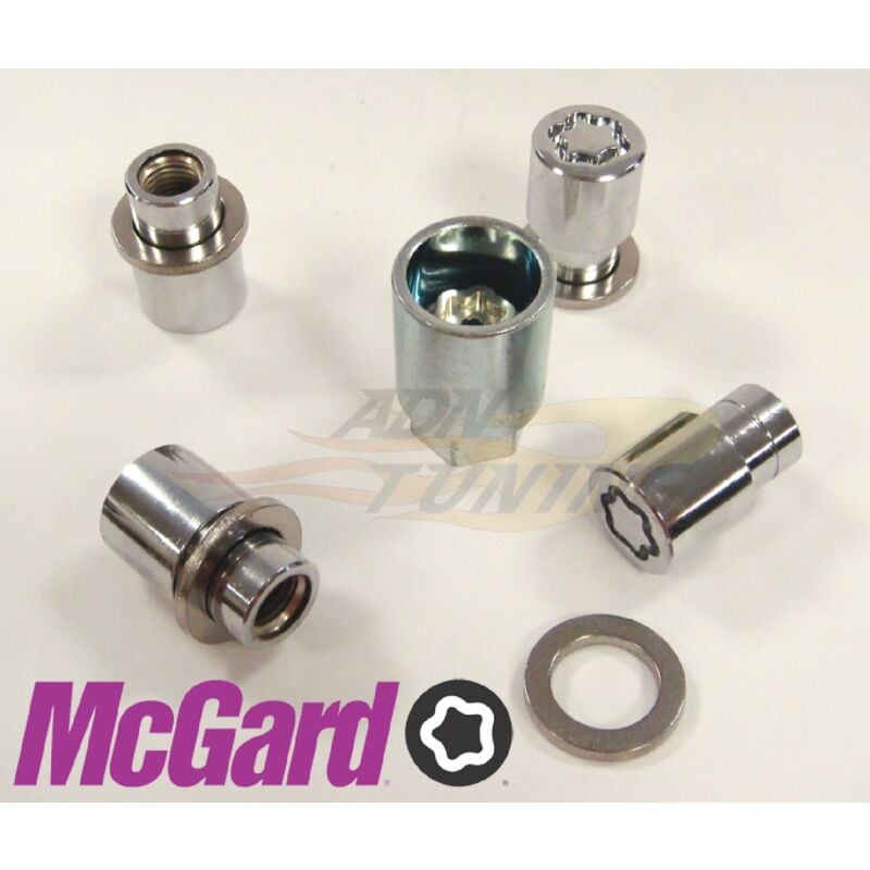 Mcgard - 4 Ecrous Antivol 12x150 L35mm Plats Cle 21 - 21156SU - 516039