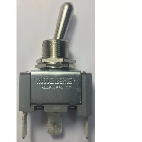 Mci 092670 Interrupteur unipolaire à levier - pouvoir de coupure 15A 250V - Laiton