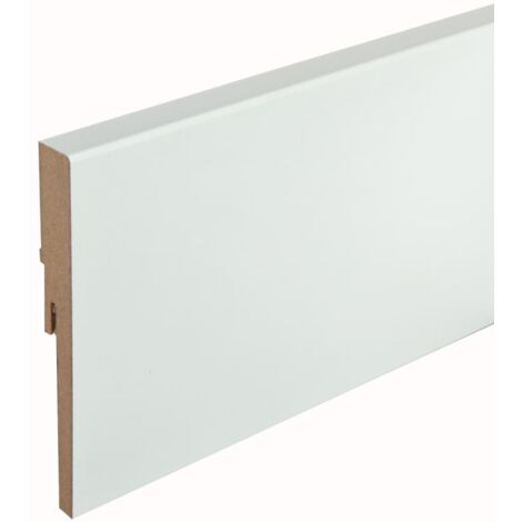 MCL PLINTHE BLANCHE DROITE 75 MM