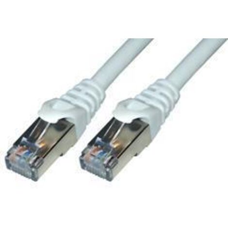 MCL Samar FCC6ABMHF-3M Cordon de brassage RJ45 CAT 6 A F/UTP LSZH 3m Gris