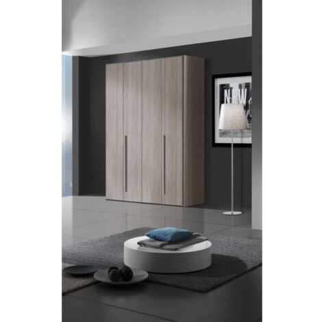 MCS Mobili Armadio Compo 4 Ante Olmo Frida - 163x53x245 cm