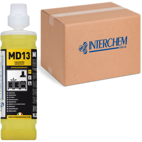 MD13 Detergente sgrassatore. Ultraconcentrato lt. 1