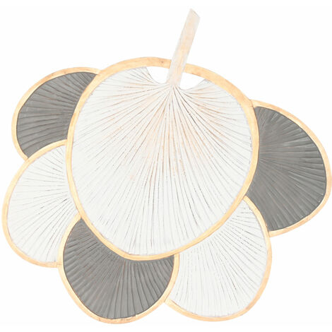 MDF -Wanddekoration 121x2x121 Grau Goldmaterial MDF Multicolor -Farbfamilie Wanddekorationen Details