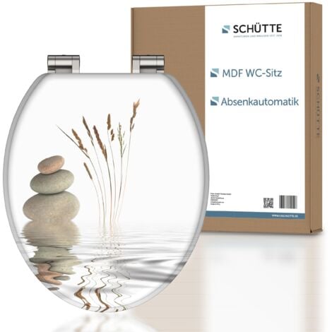 MDF WC-Sitz BALANCE, mit Absenkautomatik
