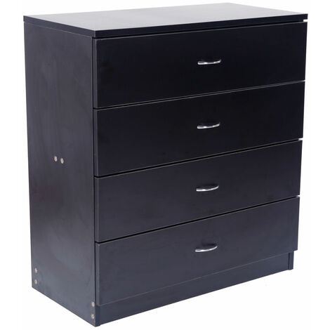 Simple black deals dresser