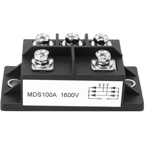 MDS100A Pont Redresseur Triphasé Haute Puissance 1600V, Diode pour Applications Multiples 600-1600V
