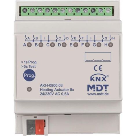 mdt attuatore di riscaldamento 8 canali 4TE REG 24-230