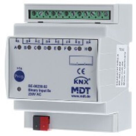 MDT Binäreingangsmodul 8 Kanäle 230VAC