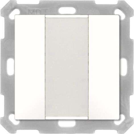 mdt Bouton Poussoir Électrique Blanc Compatible KNX