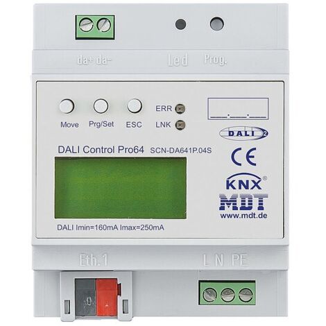 mdt DaliControl IP Gateway PRO64 DALI-2 Beleuchtungsausrüstung