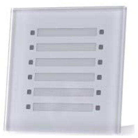 MDT ÉCRAN LED KNX, BLANC - VOYANT LED, BLANC, POUR KNX MAISONS ET BATIMENTS INTELLIGENTS AUTOMATION SCN-GLED1W.01
