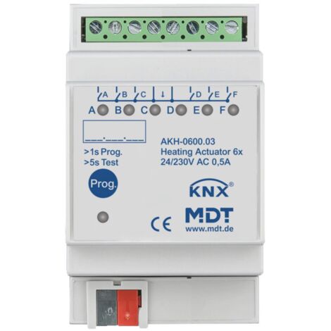 MDT HEIZUNGSAKTOR 6FACH 24-230V (AKH-0600.03)