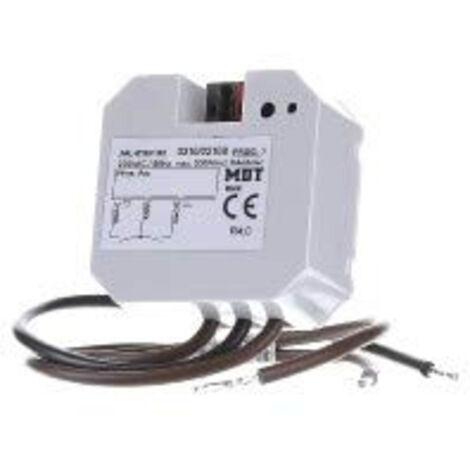 MDT JAL-01UP.02 actionneur blanc 6A pour volets roulants
