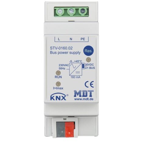 MDT technologies Busspannungsversorgung REG, 160mA STV-0160.02