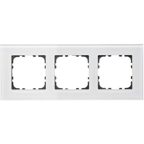 MDT technologies Glasrahmen 3-fach weiß BE-GTR3W.01