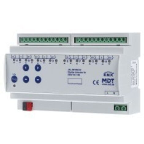 MDT technologies Jalousieaktor 8-fach 8TE,REG,10A,230VAC JAL-0810M.02