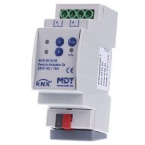 MDT technologies Schaltaktor 2-fach 2TE AKS-0216.03