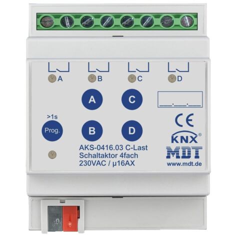 MDT technologies Schaltaktor 4-fach 4TE AKS-0416.03