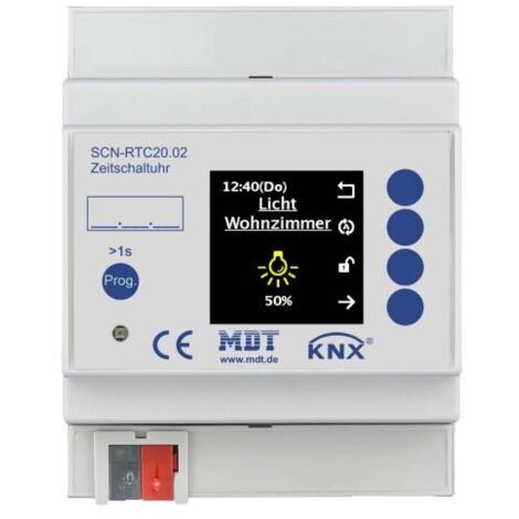 MDT technologies Schaltuhr programmateur horaire multicolore 4TE