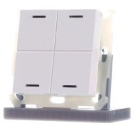 MDT technologies Taster Light 55 4-fach RGBW,rws/glä,neutral BE-TAL5504.01
