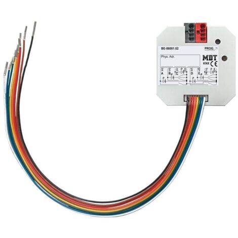 MDT technologies Tasterschnittstelle 6-fach UP, potentialfrei BE-06001.02
