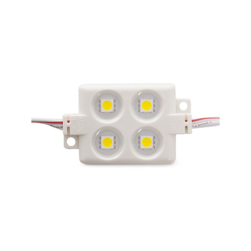 

Módulo 4 LEDs ABS Inyectado SMD5050 1,44W Blanco | Blanco Natural (US-LMI5050W4-0001)