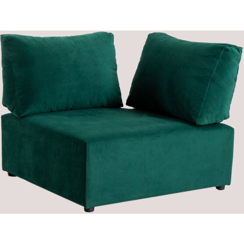 

Módulos para Sofá en Terciopelo Kata Verde Jungla Esquinero - Sklum