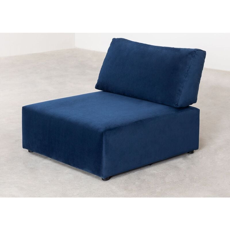 

Módulos para Sofá en Terciopelo Kata Azul Marino Sillón - Sklum