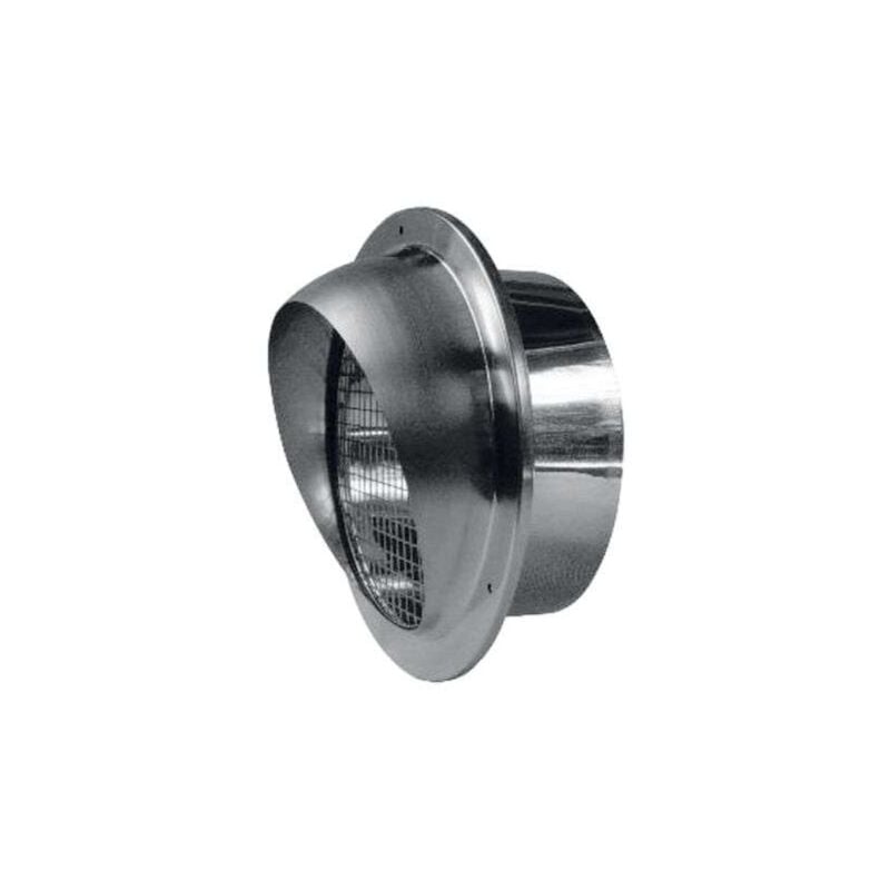 Me inox 160 light- rejet ou prise d'air murale inox faibles pdc diamètre 160 - me inox light - 461006 Atlantic 461006