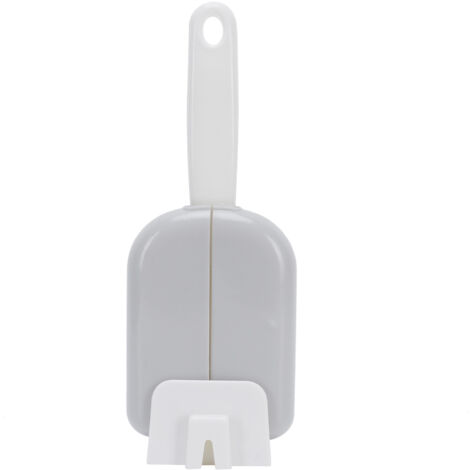 Meal Spoon with Storage Box Dust-Proof PP Rice Scoop Tableware Kitchen AccessoryGray