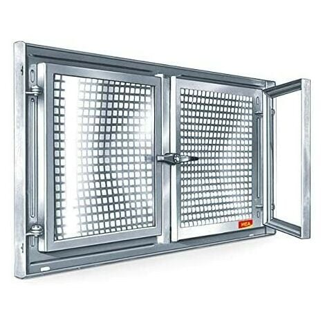 60x70-130CM Fenstergitter Einbruchschutz - Stahl