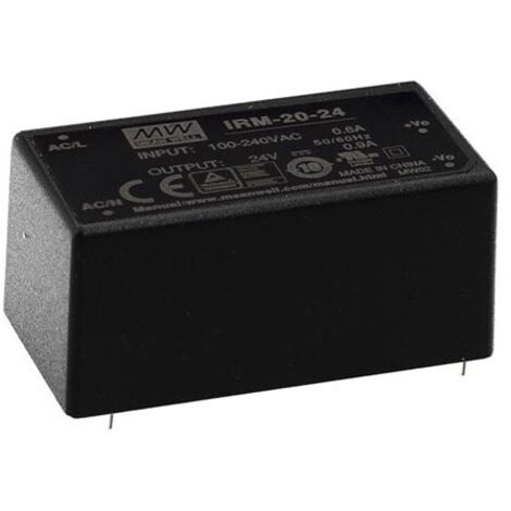 Mean well - 20 w single output encapsulated type - 24 v