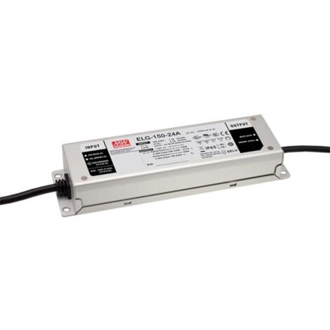Mean Well ALIMENTATION À DÉCOUPAGE  - 1 SORTIE - 150 W - 24 V - 3Y