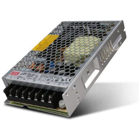 MEAN WELL alimentation à découpage AC/DC 150 W 12 Vdc 12,5 A sortie unique LRS-150-12