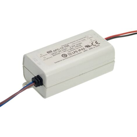 Mean Well APC-12-350 Driver per LED Corrente costante 12 W 0.35 A 9 - 36 V/DC non dimmerabile, Protezione sovraccarico