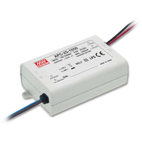 Mean Well APC-25-700 LED-Treiber  Konstantstrom 25.2 W 0.7 A 11 - 36 V/DC nicht dimmbar, Überlastsch