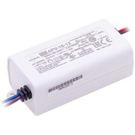 Mean Well APV-16-12 LED Netzteil 16W 12V 1.25A IP42 Schaltnetzteil CV