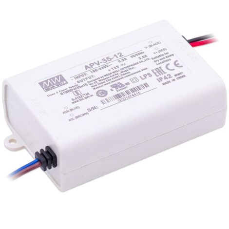 Mean Well APV-35-12 LED Netzteil 36W 12V 3A IP42 Schaltnetzteil CV