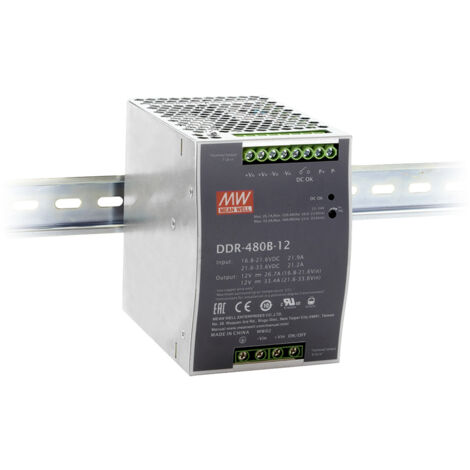 Mean Well DDR-480B-24 DC/DC-Wandler 24 V 20 A 480 W Anzahl Ausgänge: 1 x Inhalt 1 St.