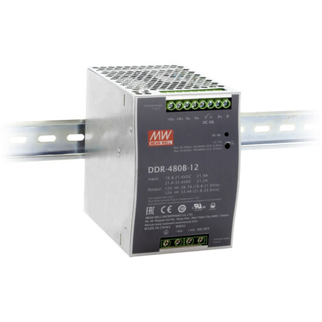 MEAN WELL DDR-480B-48 DC/DC-Wandler 48 V 10 A 480 W Anzahl Ausgänge: 1 x Inhalt 1 St.