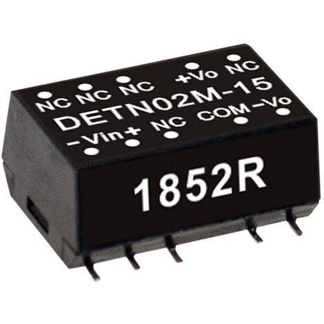 Mean Well DETN02M-05  DC/DC-Wandlermodul   200 mA 2 W Anzahl Ausgänge: 2 x Inhalt 1 St.