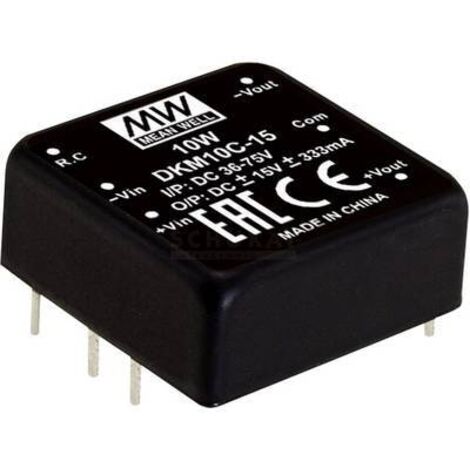 Mean Well DKM10B-05 Module convertisseur CC/CC 1 A 10 W Nbr. de sorties: 2 x Contenu 1 pc(s) Q121012