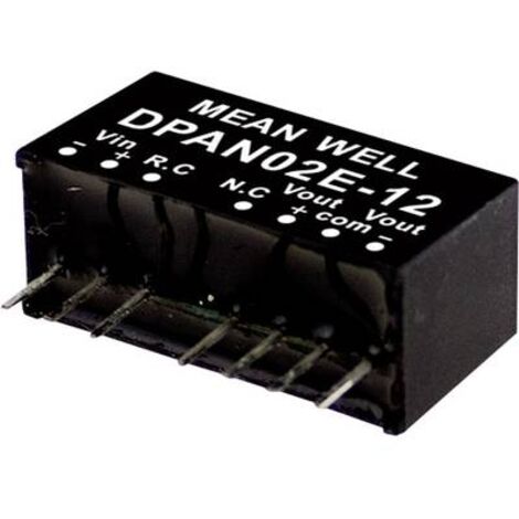 MEAN WELL DPAN02E-05 MODULO CONVERTITORE DC DC 200 MA 2 W NUM. USCITE: 2 X