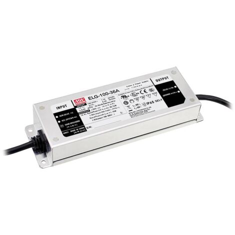 Mean Well ELG-100-24AB-3Y Driver de LED à tension constante 96 W 2 - 4 A 21.6 - 26.4 V/DC fonction dimmeur 3 en 1, mont