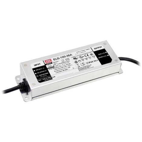 Mean Well ELG-100-24AB-3Y Driver de LED à tension constante 96 W 2 - 4 A 21.6 - 26.4 V/DC fonction dimmeur 3 en 1, montage sur des surfaces inflammab Q923992