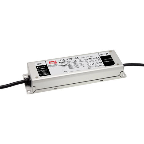 Mean Well ELG-150-24AB-3Y LED-Treiber Konstantspannung 150 W 3.2 - 6.25 A 21.6 - 26.4 V/DC 3 in 1 D