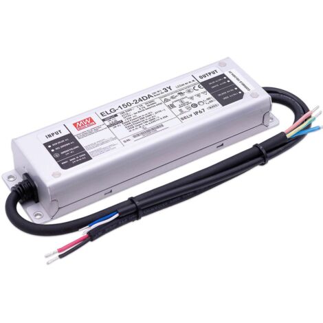 Mean Well ELG-150-24DA-3Y LED Netzteil dimmbar DALI 150W 24V 6.25A IP67 Schaltnetzteil CV