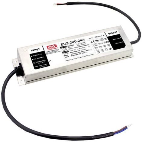 Mean Well ELG-240-24AB-3Y Driver per LED Tensione costante 240 W 5 - 10 A 22.4 - 25.6 V/DC Funzione dimmer 3 in 1, Mont