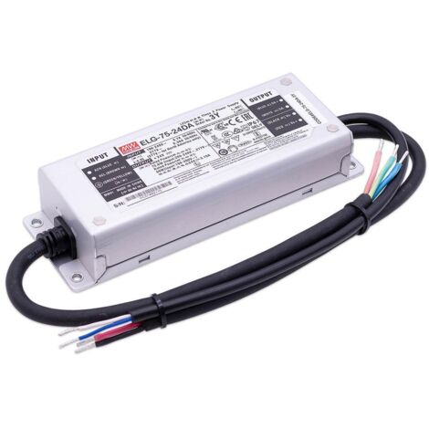 Mean Well ELG-75-24DA-3Y LED Netzteil dimmbar DALI 75.6W 24V 3.15A IP67 Schaltnetzteil CV